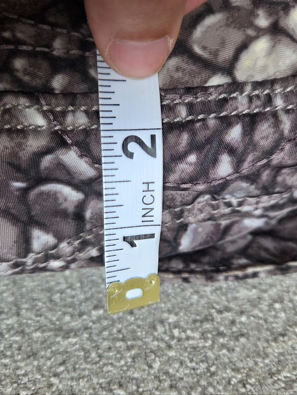 Marc by Marc Jacobs Quilted Snake Print Workwear Crossbody Bag